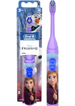Дитяча електрична зубна щітка Oral-B Холодне серце на батарейках 3+, 1 шт