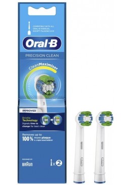 Насадки для електричної зубної щітки Oral-B Precision Clean EB20RB CleanMaximiser, 2 шт