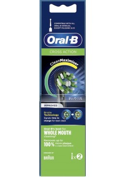 Насадки для електричної зубної щітки Oral-B Cross Action IMPROVED, 2 шт