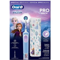 Электрическая зубная щетка Oral-b Braun Pro D103 Kids Frozen с футляром,  3+ лет