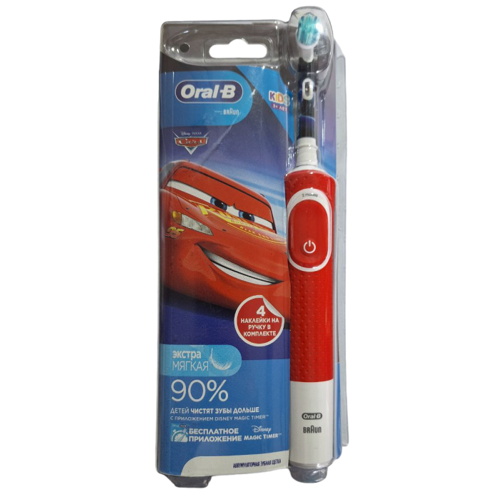 Электрическая зубная щетка ORAL-B BRAUN Stage Power/Cars - 