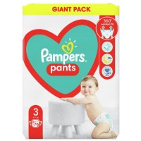 Подгузники-трусики Pampers Pants 3 (6-11 кг), 76 шт