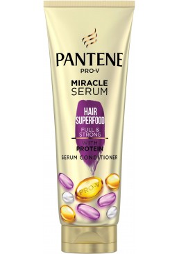 Сыворотка-кондиционер для волос 3 в 1 Pantene Pro-V Питательный коктейль Объемные и крепкие, 200 мл
