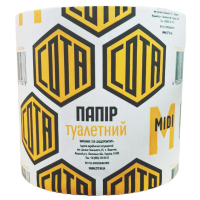Туалетная бумага СОТА Midi, 1 шт