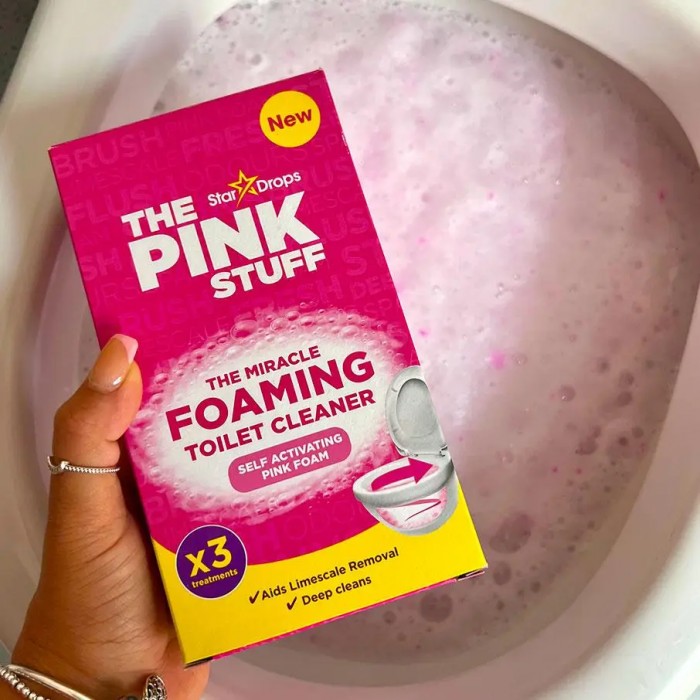 Порошок для чистки унитаза The Pink Stuff, 3 шт х 100 г - 