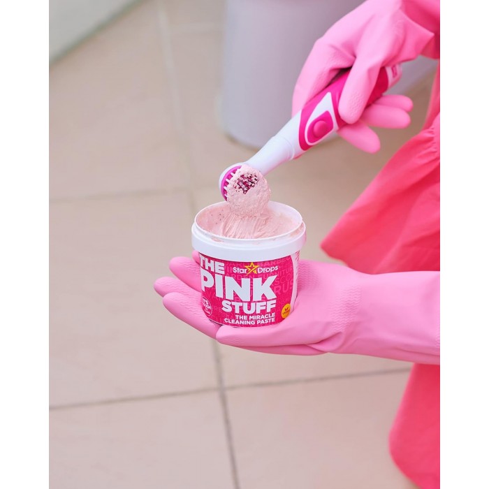 Щітка для прибирання The Pink Stuff Scrubber Kit, 4 насадки - 