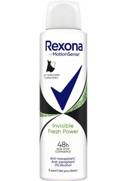 Дезодорант-антиперспірант Rexona Invisible Fresh Power, 150 мл