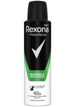Дезодорант-антиперспірант Rexona Men Invisible Fresh Power, 150 мл