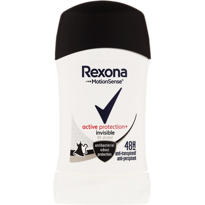 Антиперспирант Rexona Active Protection + Invisible, 40 мл - 