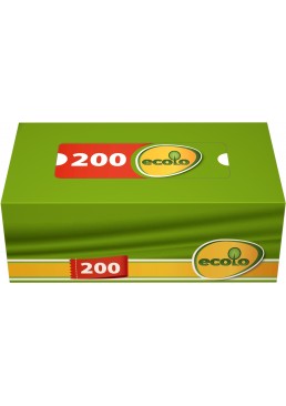 Серветки косметичні Ruta Ecolo 2 шари, 200 аркушів