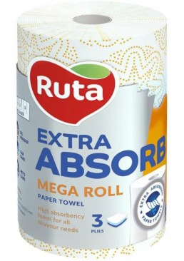 Паперовий рушник RUTA Mega roll 1рулон