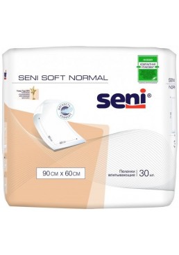 Пелюшки для немовлят Seni Soft Normal 60х90 см, 30 шт