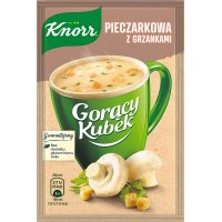 Суп горячая кружка Knorr Шампиньоны с гренками, 17 г