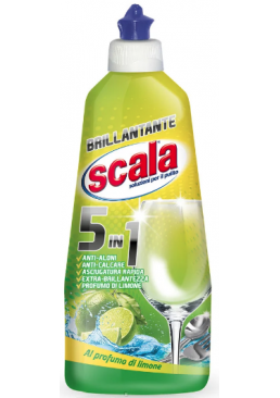 Ополаскиватель для посудомоечных машин Scala Brilliante 5in1 Limone, 500 мл
