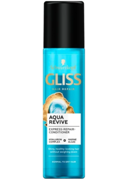 Експрес-кондиціонер Gliss Aqua Revive для сухого та нормального волосся, 200 мл