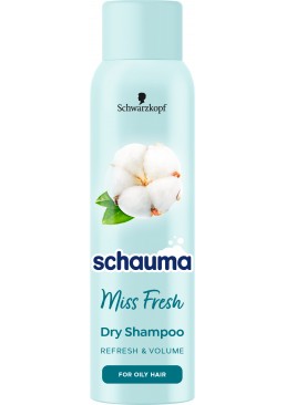 Сухой шампунь Schauma Miss Fresh! для жирных волос, 150 мл