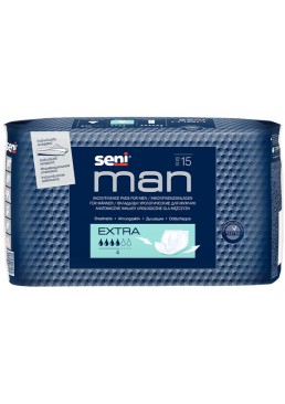 Урологічні прокладки Seni Man Extra, 15 шт (4 краплі)
