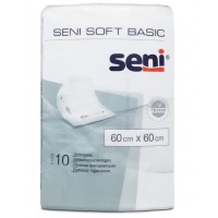 Одноразовые пеленки Seni Soft Basic 60х60 см, 10 шт