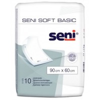 Одноразові пелюшки Seni Soft Basic 60х90 см, 10 шт