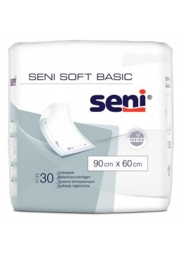 Одноразовые пеленки Seni Soft Basic 60х90 см, 30 шт 