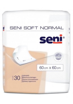 Одноразовые пеленки Seni Soft Normal 60х60 см, 30 шт 