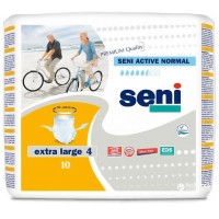 Підгузки-трусики для дорослих Seni Active Normal, розмір Extra Large (120-160 см), 5.5 крапель, 10 шт