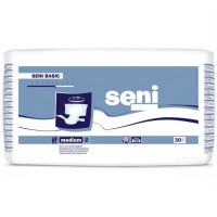 Підгузки для дорослих Seni Basic, розмір Medium (75-110 см), 5.5 крапель, 30 шт