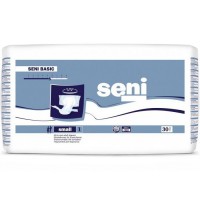 Підгузки для дорослих Seni Basic, розмір Small (55-80 см), 5.5 крапель, 30 шт