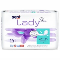 Урологические прокладки Seni Lady Slim, размер Extra, 4 капли, 15 шт