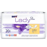 Урологические прокладки Seni Lady Slim, размер Mini, 2 капли, 20 шт