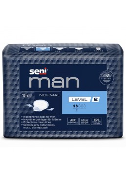 Урологічні прокладки Seni Man Normal, розмір Level 2, 15 шт