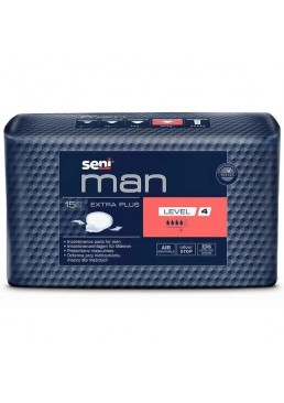 Урологічні прокладки Seni Man Extra Plus, розмір Level 4, 15 шт