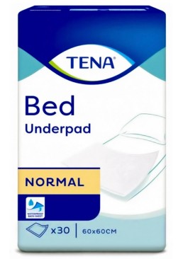 Пеленки одноразовые Tena Bed Normal, 60х60 см, 30 шт.