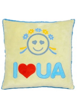 Подушка Tigres I love UA 33х33х11 см