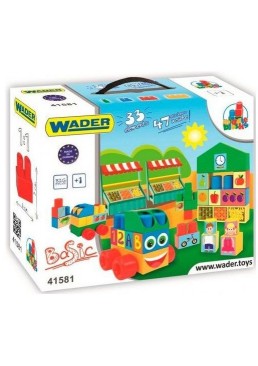 Конструктор для малюків Wader, 33 елементи