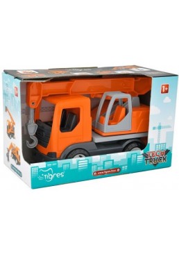 Авто Tigres Tech Truck кран у коробці
