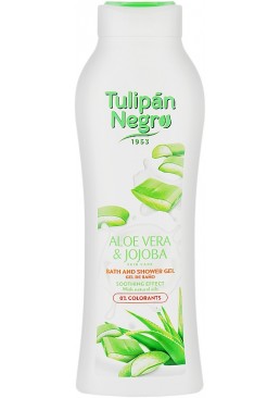Гель для душу Tulipan Negro Алое вера та жожоба, 650 мл
