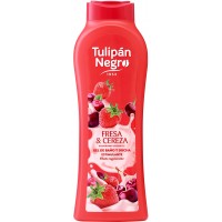 Гель для душу Tulipan Negro Полуниця та вишня, 650 мл