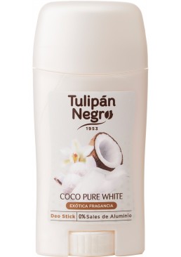 Дезодорант-стік Tulipan Negro Білий кокос, 50 мл