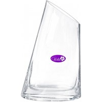 Ваза скляна Viola Прозора (31-108-045), 12х20 см, 12х20 см