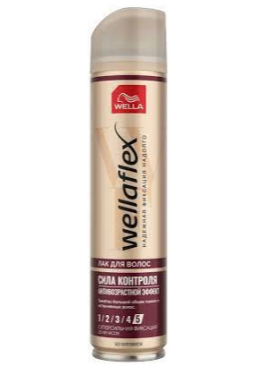 Лак для волос Wella Wellaflex Сила контроля Суперсильная фиксация, 250 мл