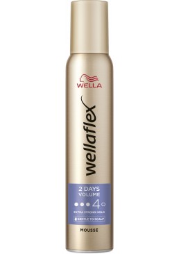 Мус для волосся Wellaflex 2 Days Volume 4, 200 мл