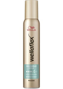 Мус для волосся Wellaflex Invisible Hold 4, 200 мл