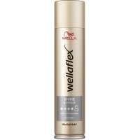 Лак для волосся Wella Wellaflex Shine & Hold 5 Ultra Strong Hold, 250 мл
