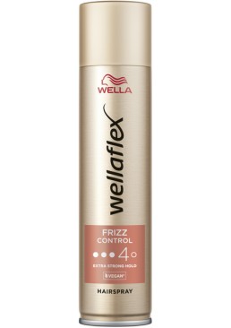 Лак для волосся Wella Wellaflex Frizz Control 4 Extra Strong Hold, 250 мл 
