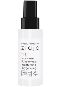 Легкий крем Ziaja Baltic Home Spa Fit для лица, 50 мл