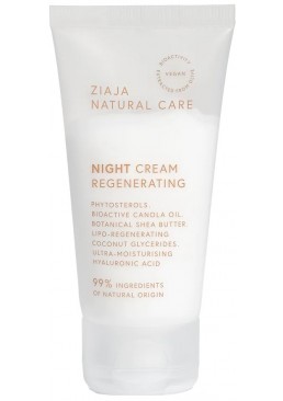 Крем для лица ночной Ziaja Natural Care Увлажнение,  50 мл 