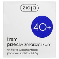 Зволожувальний крем Ziaja Проти зморшок 40+, 50 мл