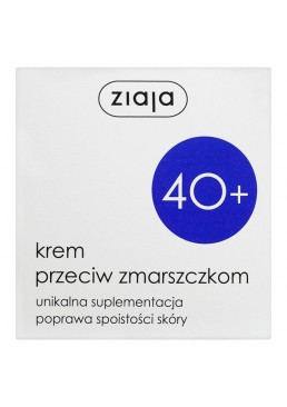 Увлажняющий крем Ziaja Против морщин 40+, 50 мл