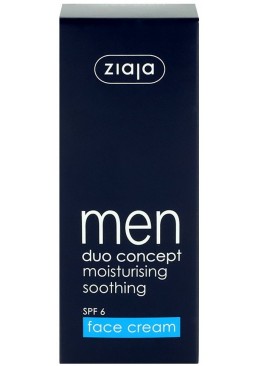 Зволожувальний крем для обличчя Ziaja Men, 50 мл